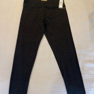 Woman’s Black and Gray Marc New York Performance Leggings